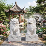 Chinese foo dog lion for outdoor garden