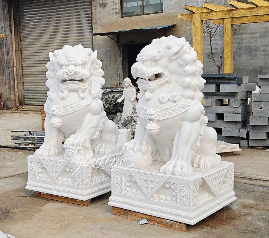 marble foo dog