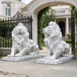 lion statue for home entrance