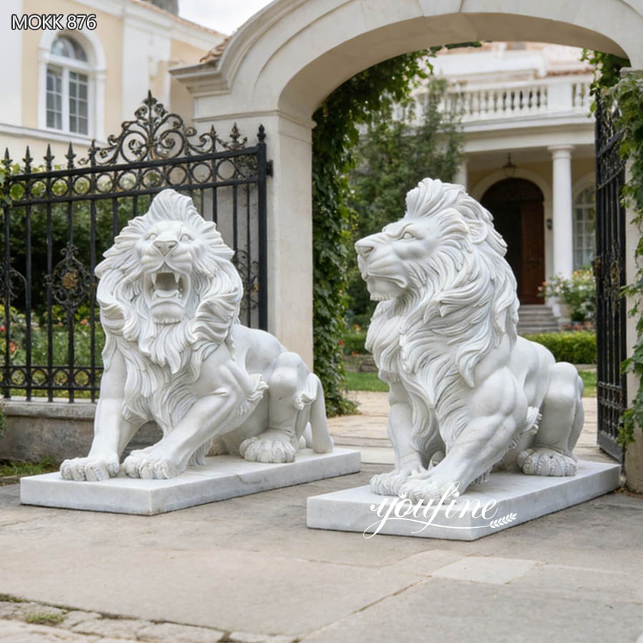 lion statue for home entrance