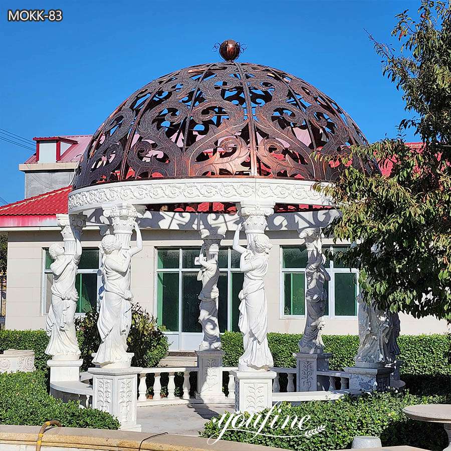 round garden gazebos for garden