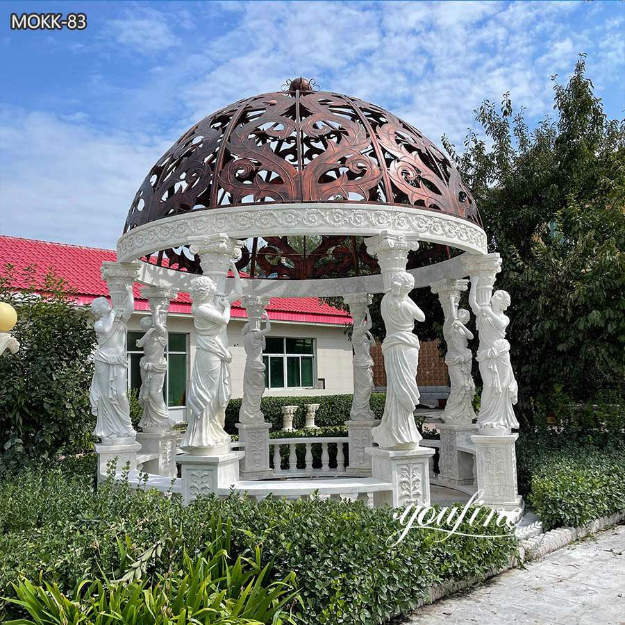 full round garden gazebos