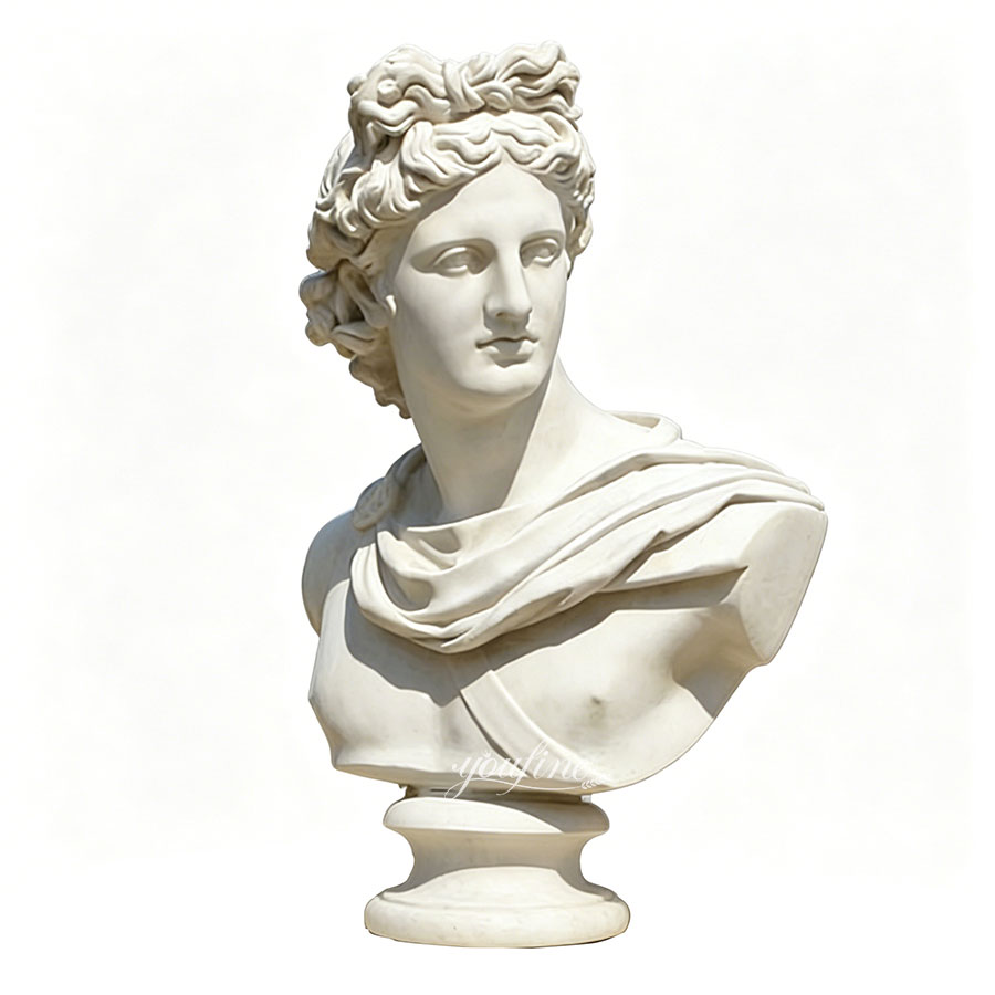 Famous Apollo Belvedere Marble Bust