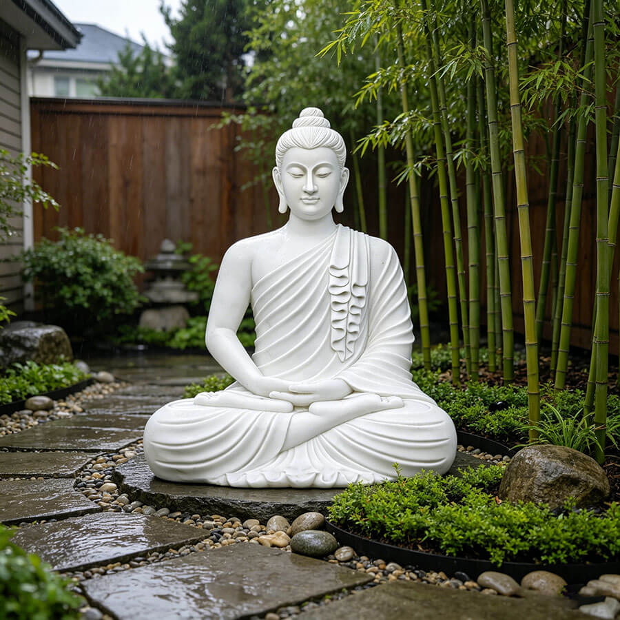 Buddha meditation statue