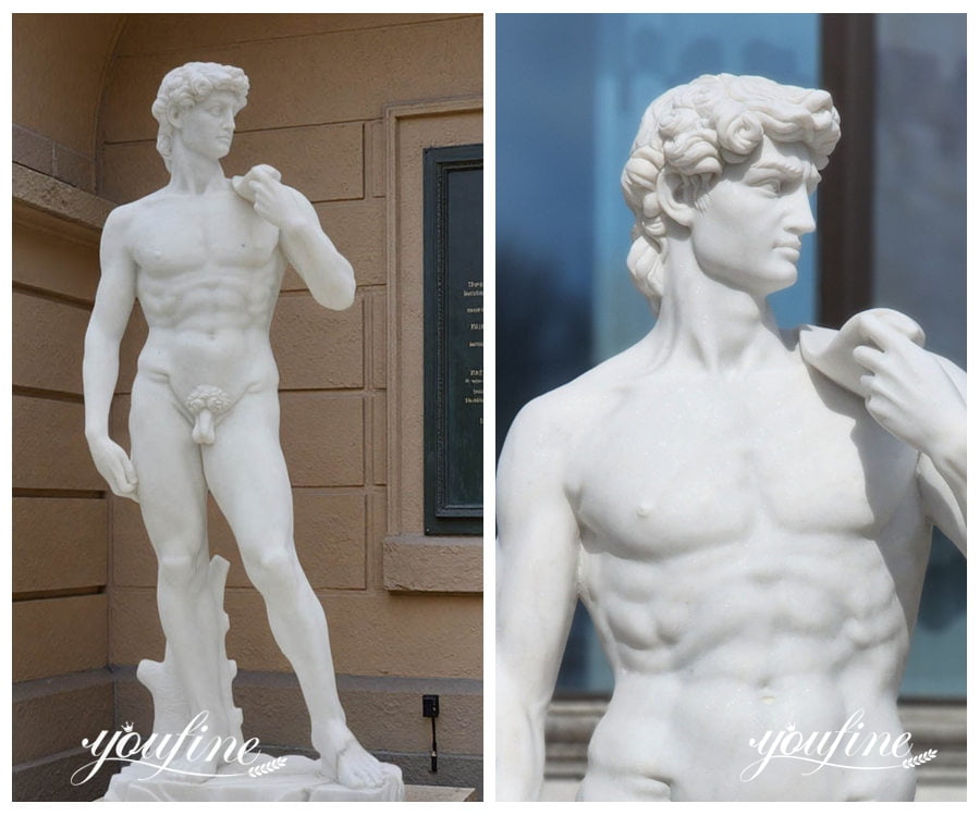 marble david statue for outdoor