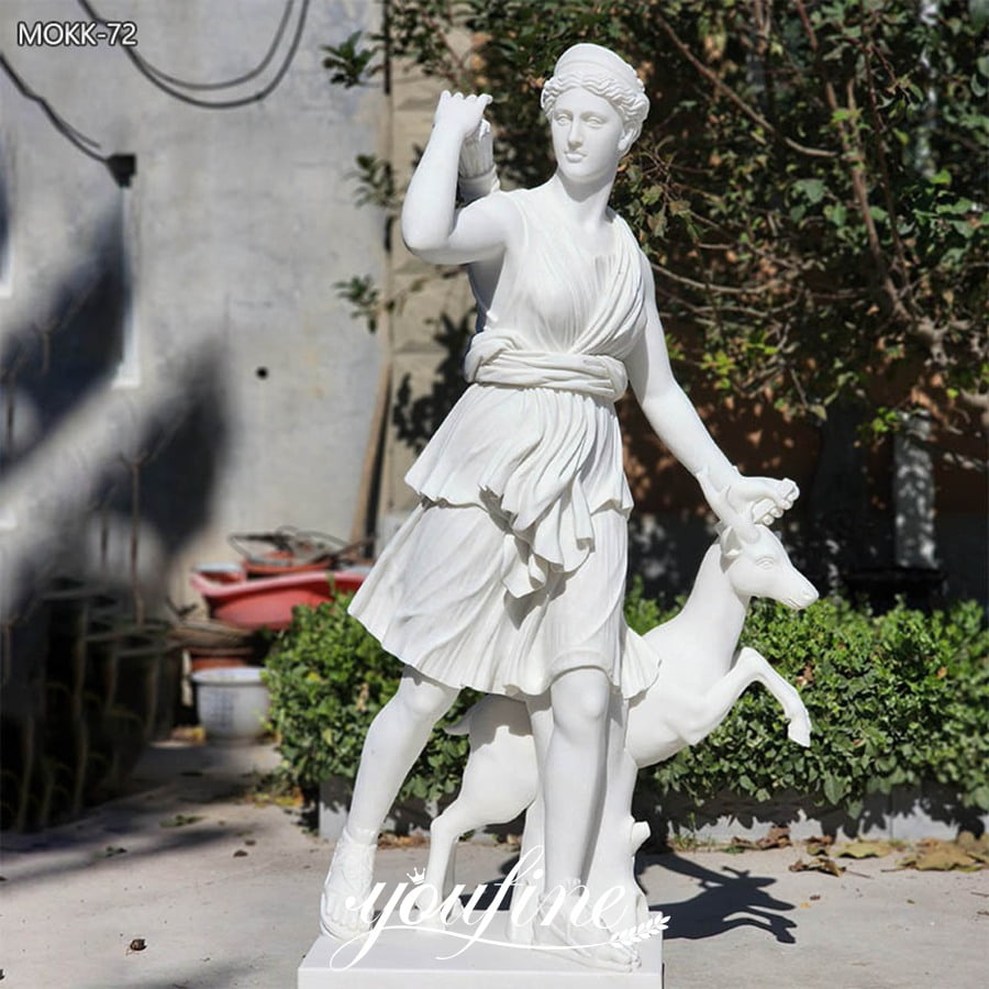 Diana of Versailles in garden