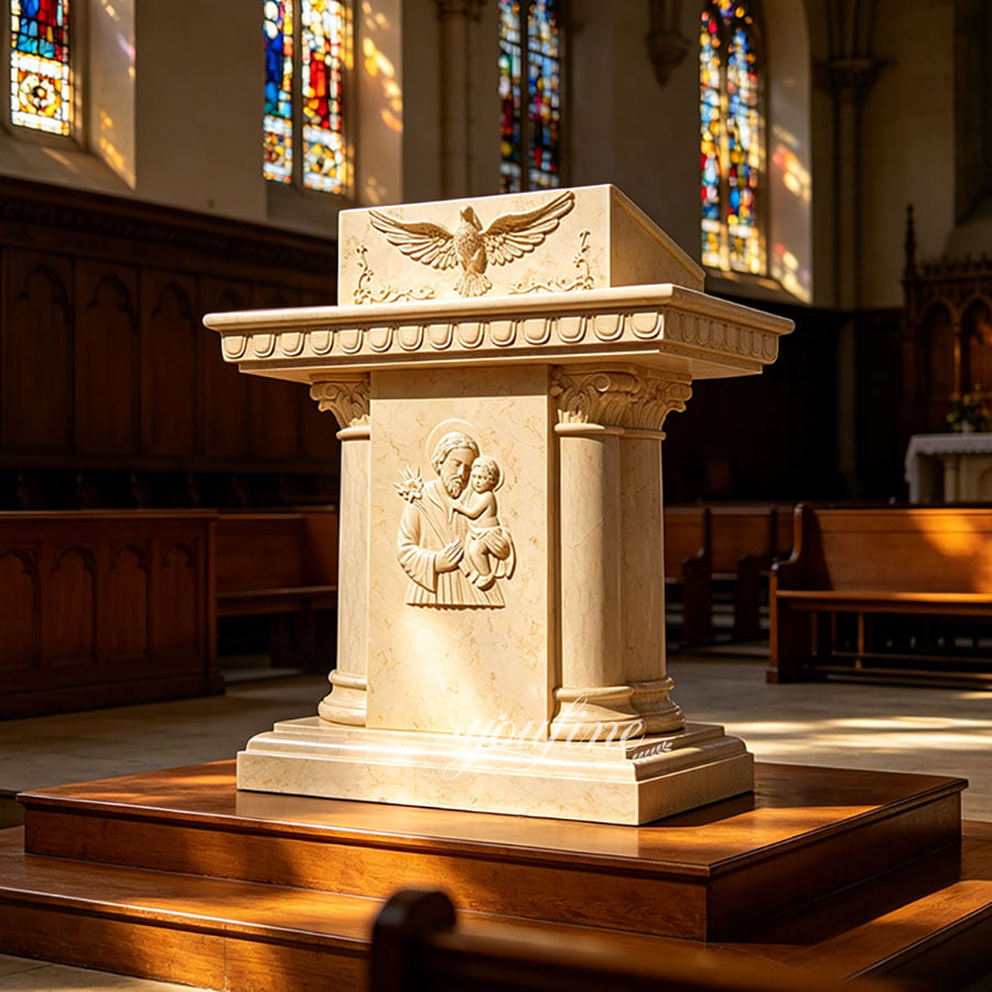 catholic church pulpit