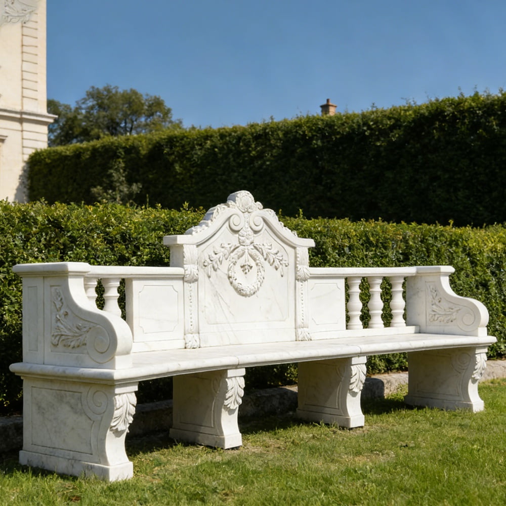 Marble bench