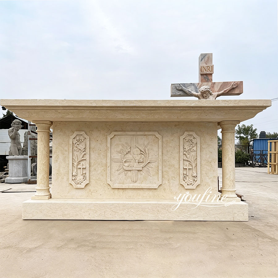 YouFine Catholic marble altar table