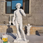 marble david statue in our factory