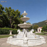 the marble horse founatin for garden