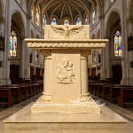 traditional church pulpit