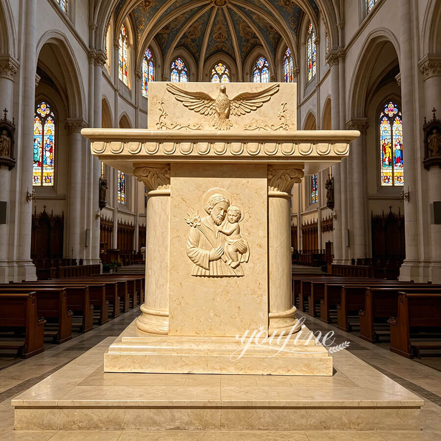 traditional church pulpit