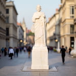 large saint jude statue