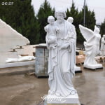 The front of st joseph statue