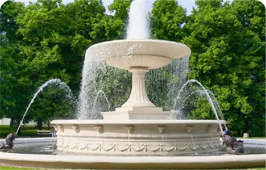 Urban Parks & Waterfront Landscapes Fountain