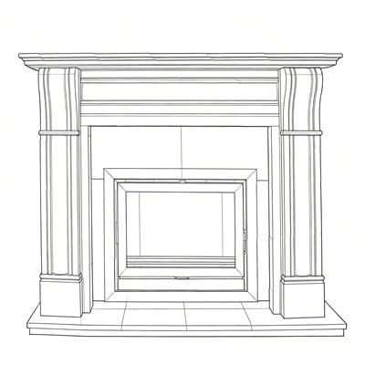 Georgian Fireplace