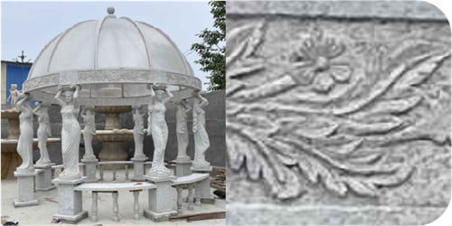 Statuario Marble Columns