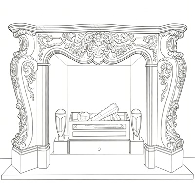 French Fireplace