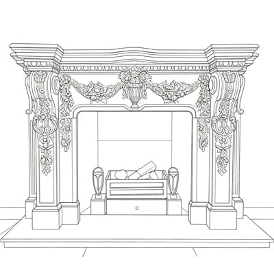 Italian Fireplace