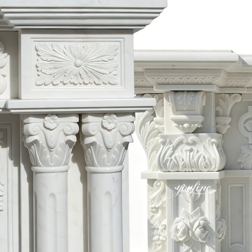 Column carving detail